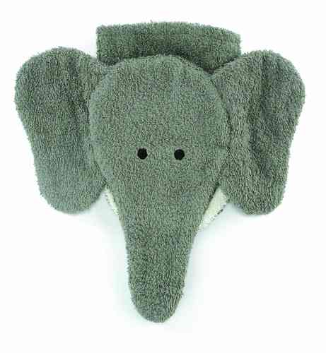 Tier-Waschlappen Elefant gross